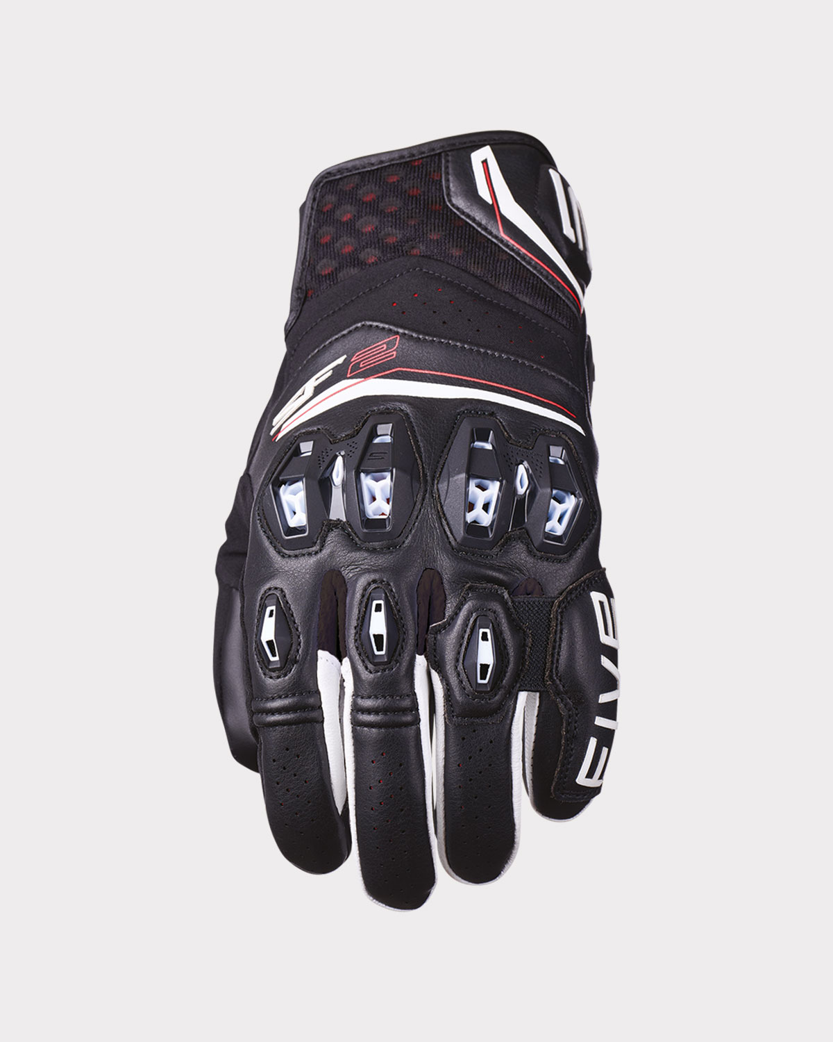 Black / White / Fluo Red